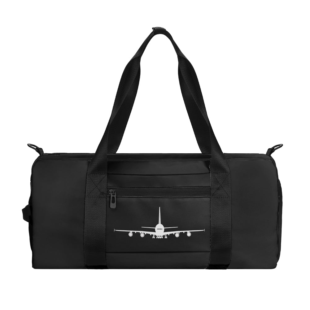 Airbus A380 Silhouette Designed Sports Bag