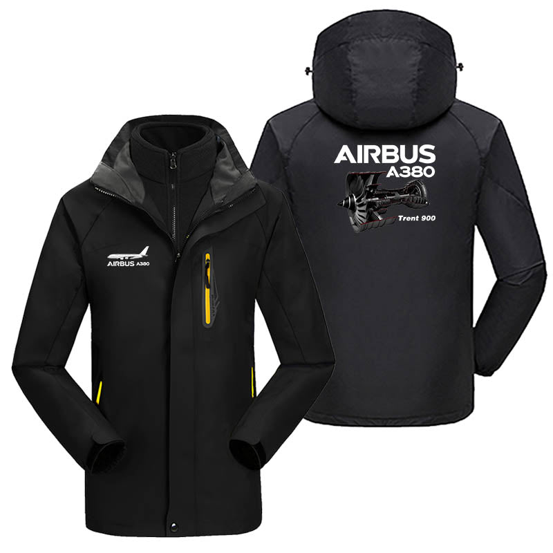 Airbus A380 & Trent 900 Engine Designed Thick Skiing Jackets