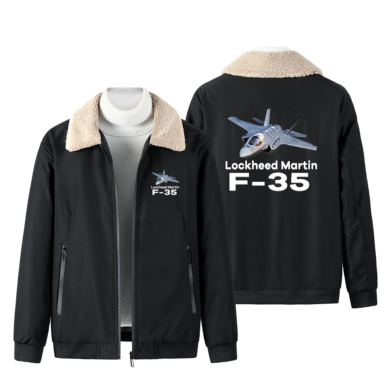 The Lockheed Martin F35 Designed Winter Bomber Jackets