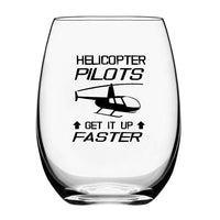 Thumbnail for Helicopter Pilots Get It Up Faster Designed Beer & Water Glasses