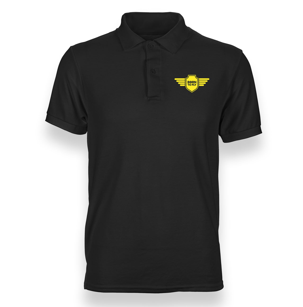 Born To Fly & Badge Designed "WOMEN" Polo T-Shirts