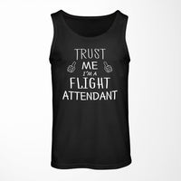 Thumbnail for Trust Me I'm a Flight Attendant Designed Tank Tops