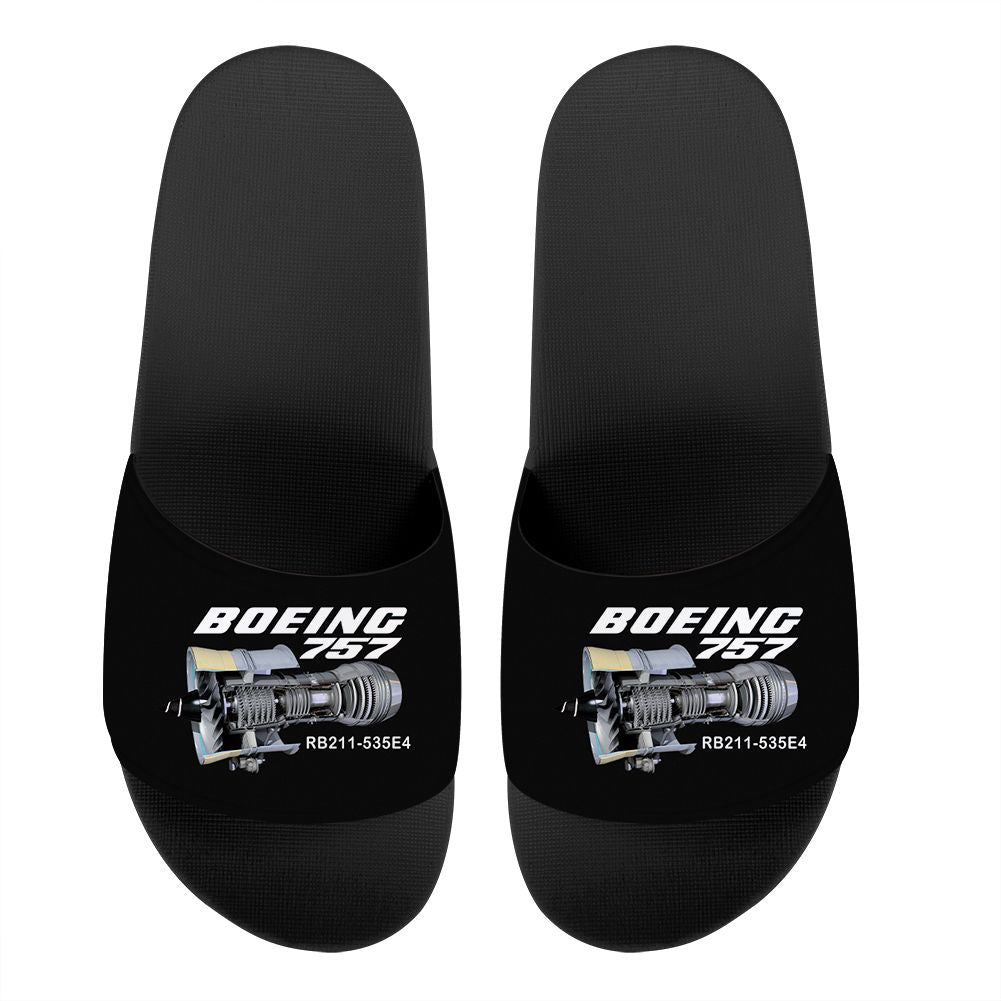 Boeing 757 & Rolls Royce Engine (RB211) Designed Sport Slippers