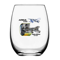 Thumbnail for Airbus A380 & GP7000 Engine Designed Beer & Water Glasses