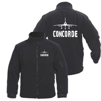 Thumbnail for Concorde & Plane Designed Fleece Military Jackets (Customizable)