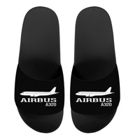 Thumbnail for Airbus A320 Printed Designed Sport Slippers