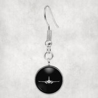 Thumbnail for McDonnell Douglas MD-11 Silhouette Plane Designed Earrings