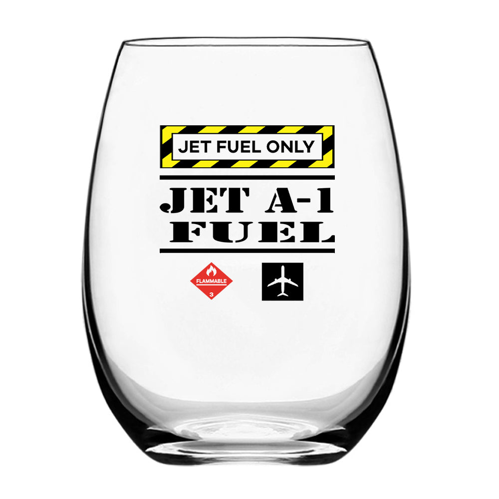 Jet Fuel Only Designed Beer & Water Glasses