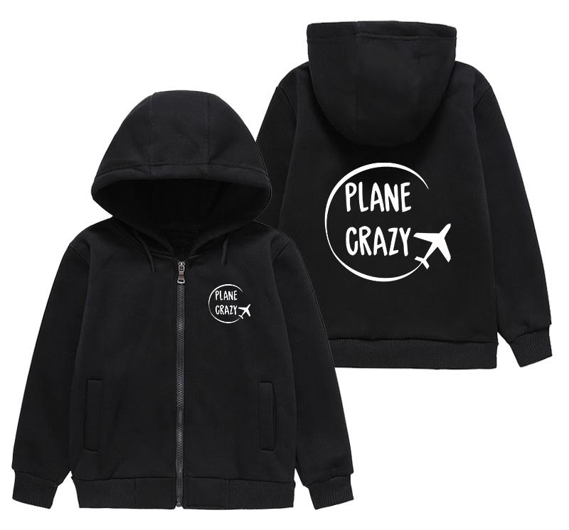 Plane Crazy Designed "CHILDREN" Zipped Hoodies