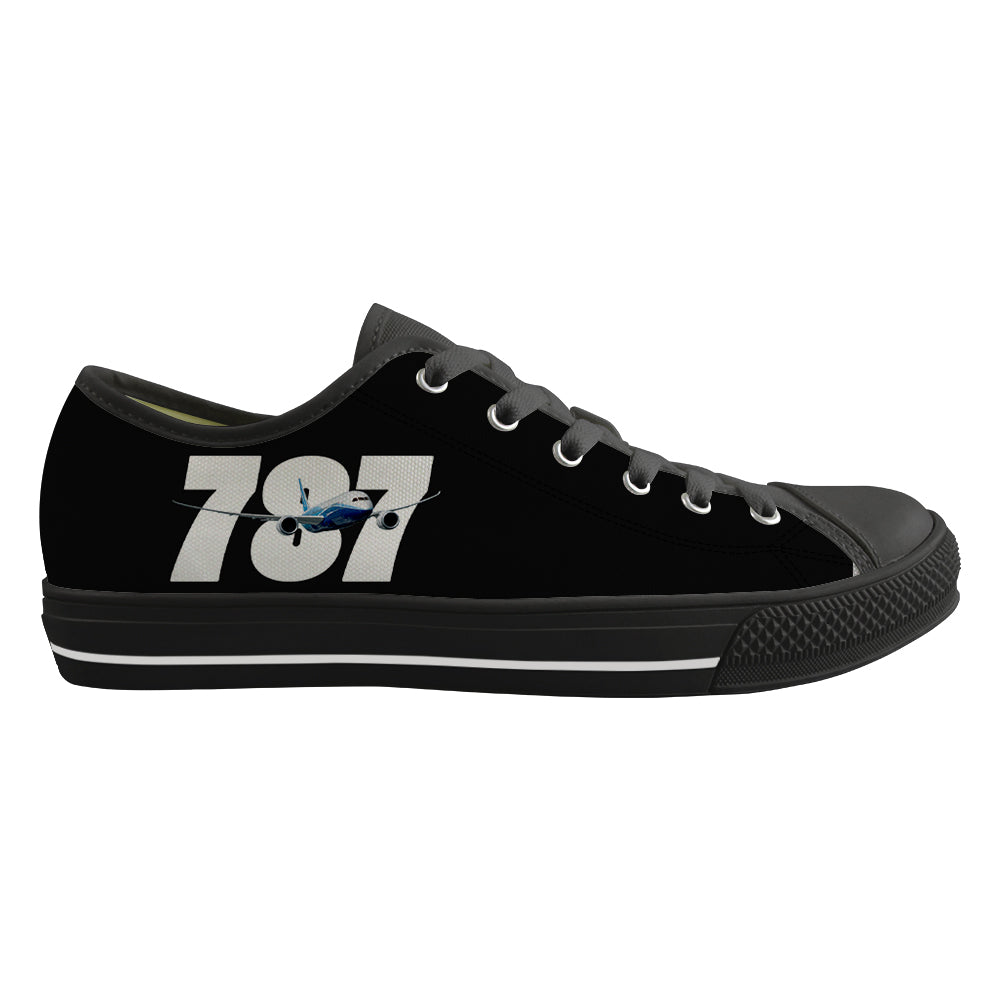 Super Boeing 787 Designed Canvas Shoes (Men)