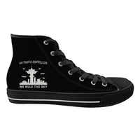 Thumbnail for Air Traffic Controllers - We Rule The Sky Designed Long Canvas Shoes (Men)