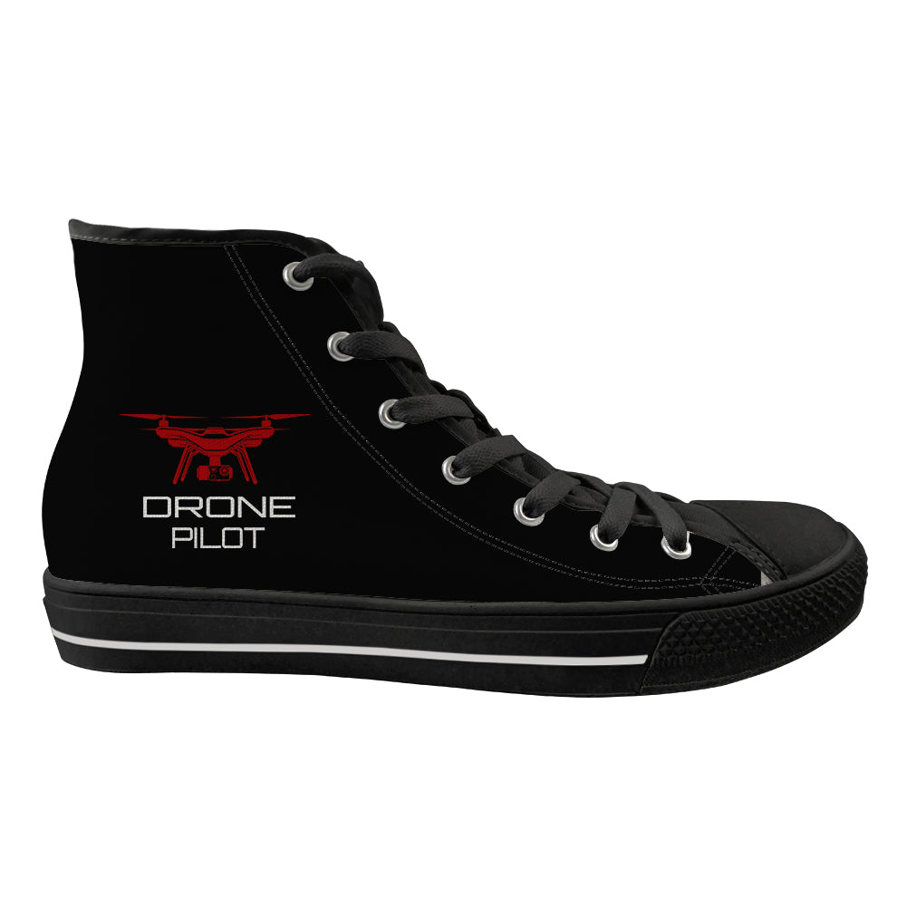 Drone Pilot Designed Long Canvas Shoes (Men)