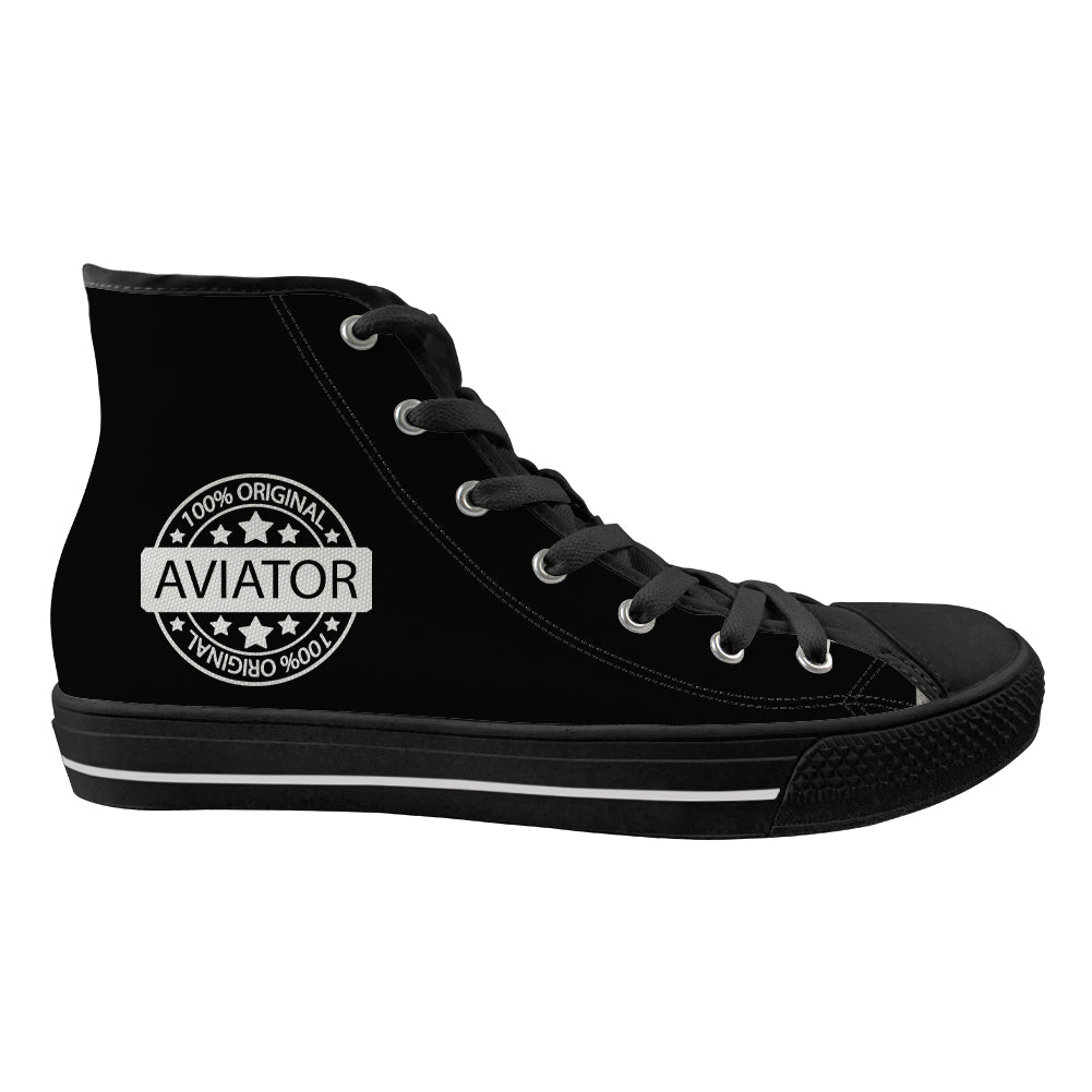 100 Original Aviator Designed Long Canvas Shoes (Men)