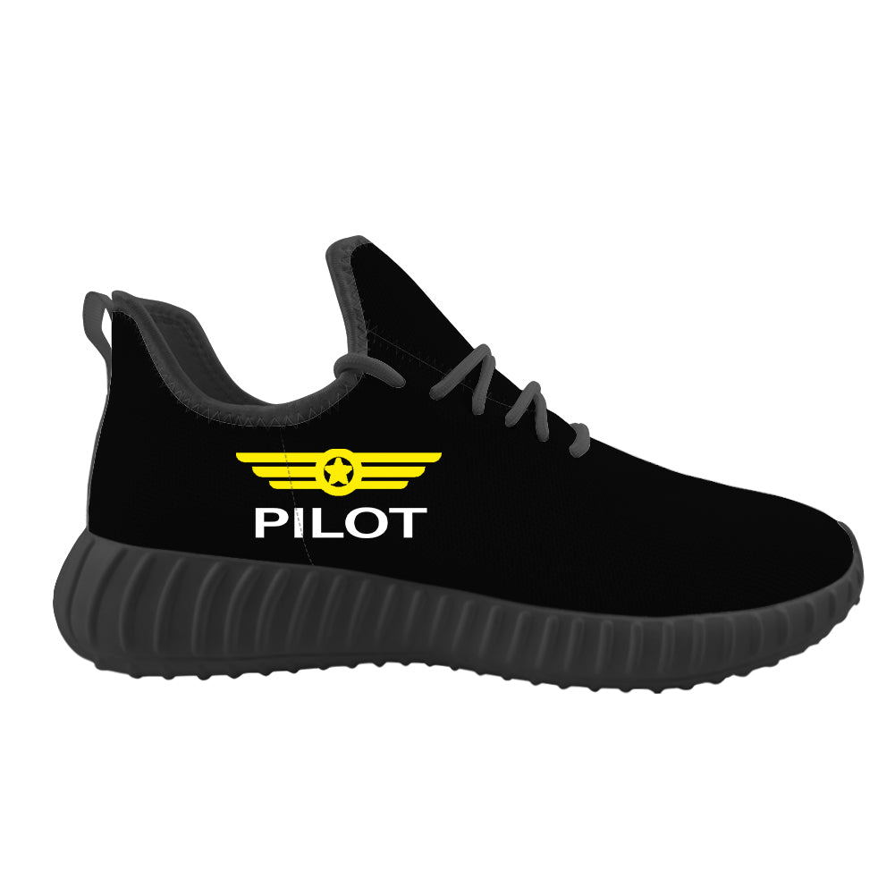 Pilot & Badge Designed Sport Sneakers & Shoes (MEN)