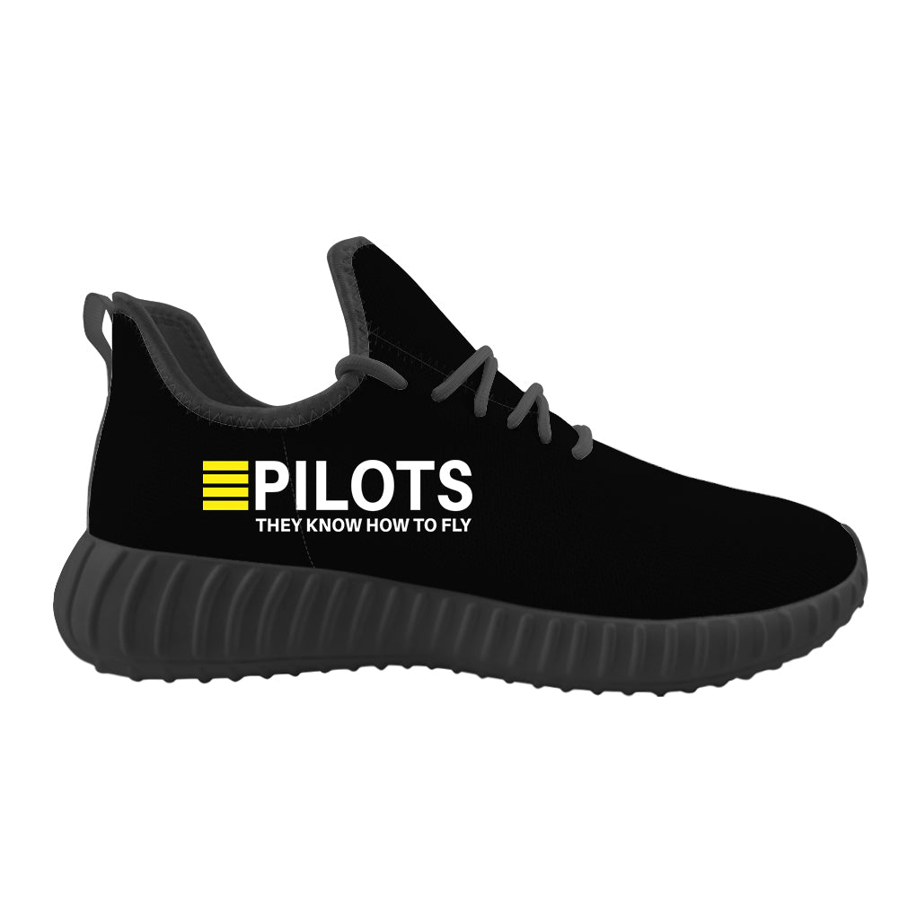 Pilots They Know How To Fly Designed Sport Sneakers & Shoes (WOMEN)