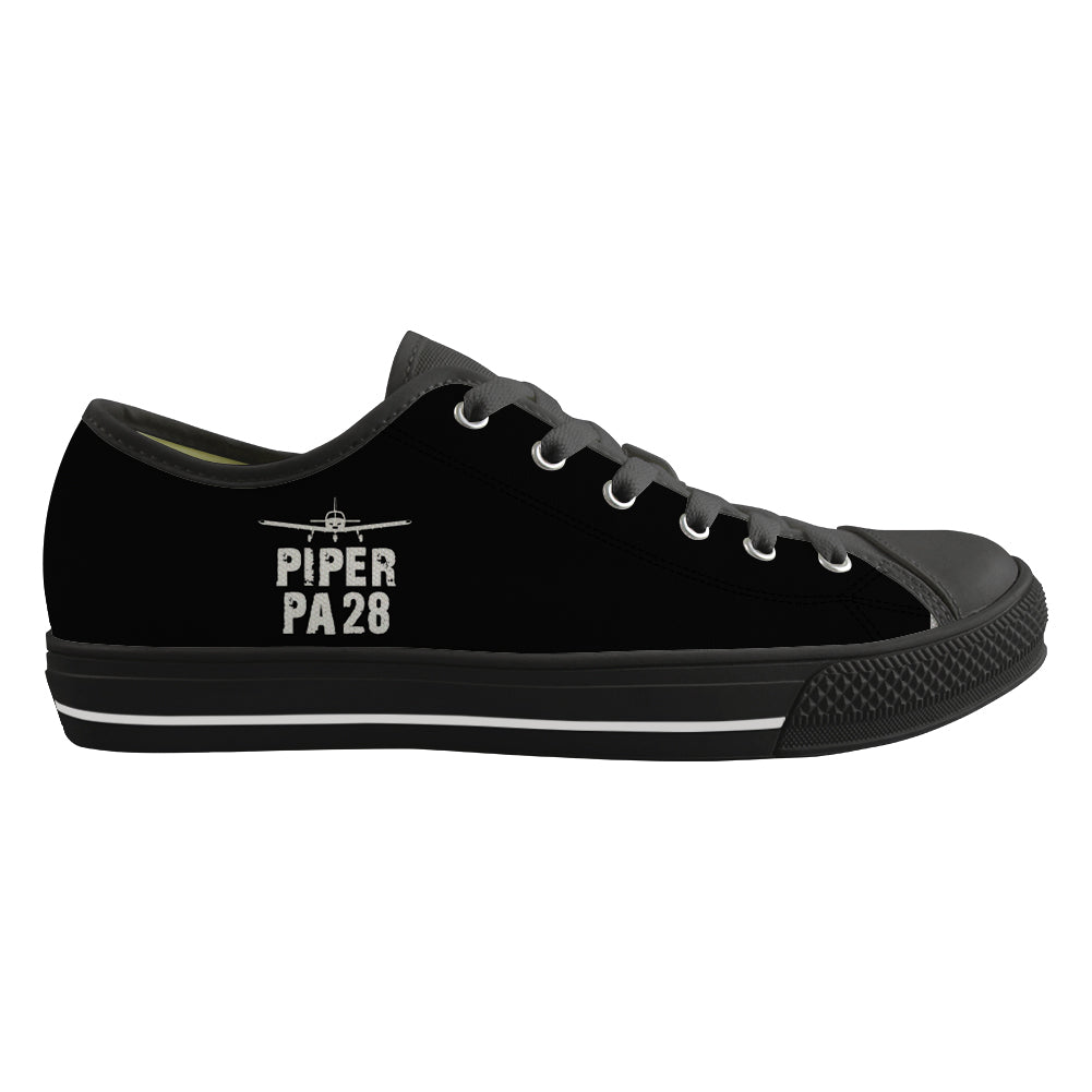 Piper PA28 & Plane Designed Canvas Shoes (Men)