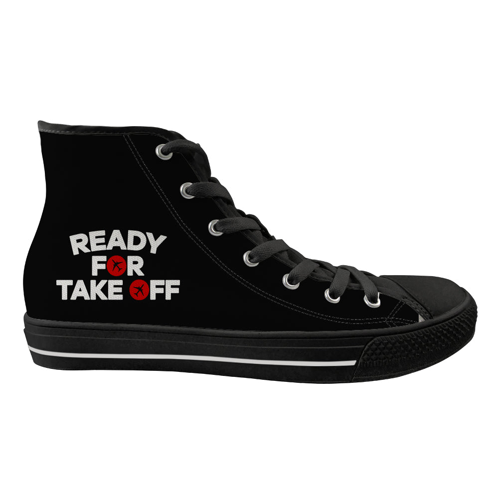 Ready For Takeoff Designed Long Canvas Shoes (Men)