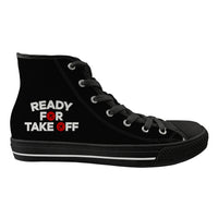 Thumbnail for Ready For Takeoff Designed Long Canvas Shoes (Men)