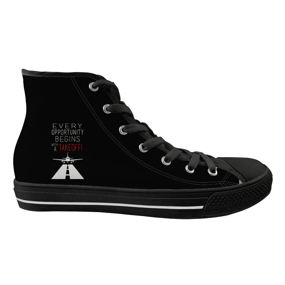 Every Opportunity Designed Long Canvas Shoes (Men)