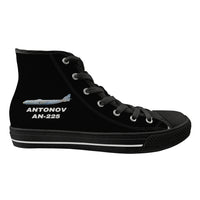 Thumbnail for The Antonov AN-225 Designed Long Canvas Shoes (Men)