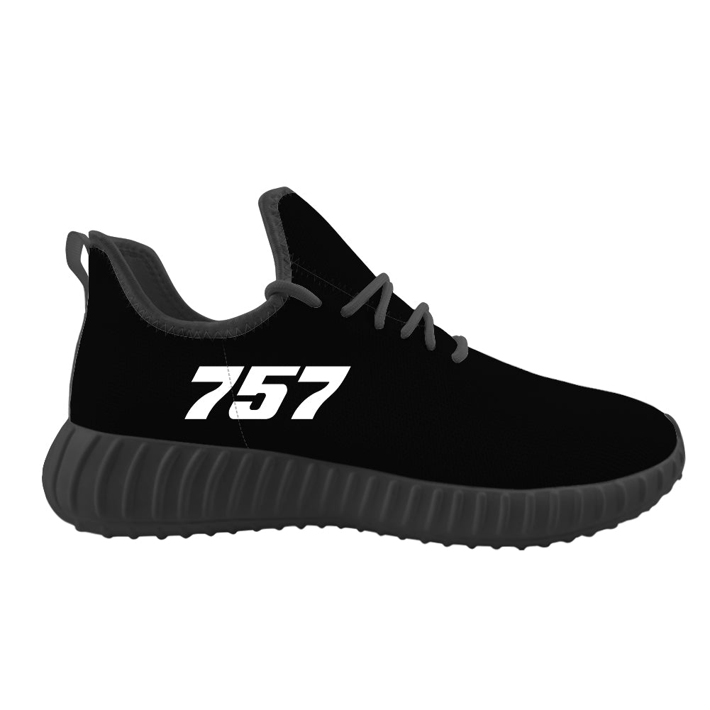 757 Flat Text Designed Sport Sneakers & Shoes (WOMEN)