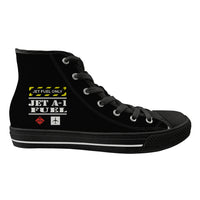 Thumbnail for Jet Fuel Only Designed Long Canvas Shoes (Men)