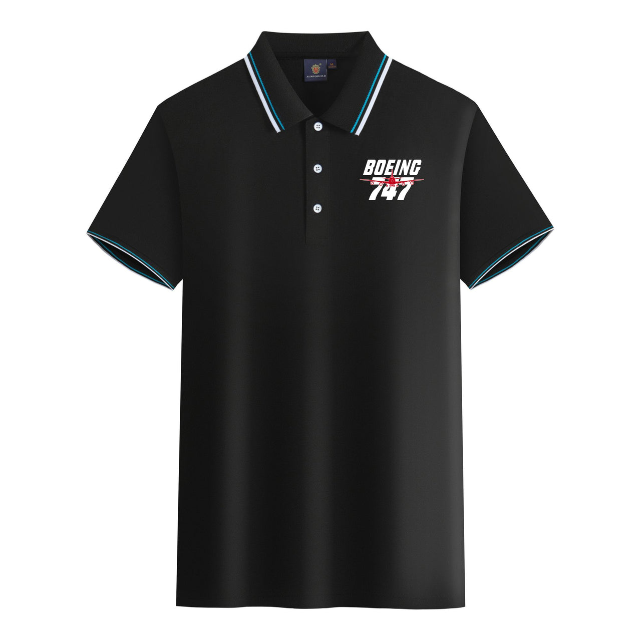 Amazing Boeing 747 Designed Stylish Polo T-Shirts