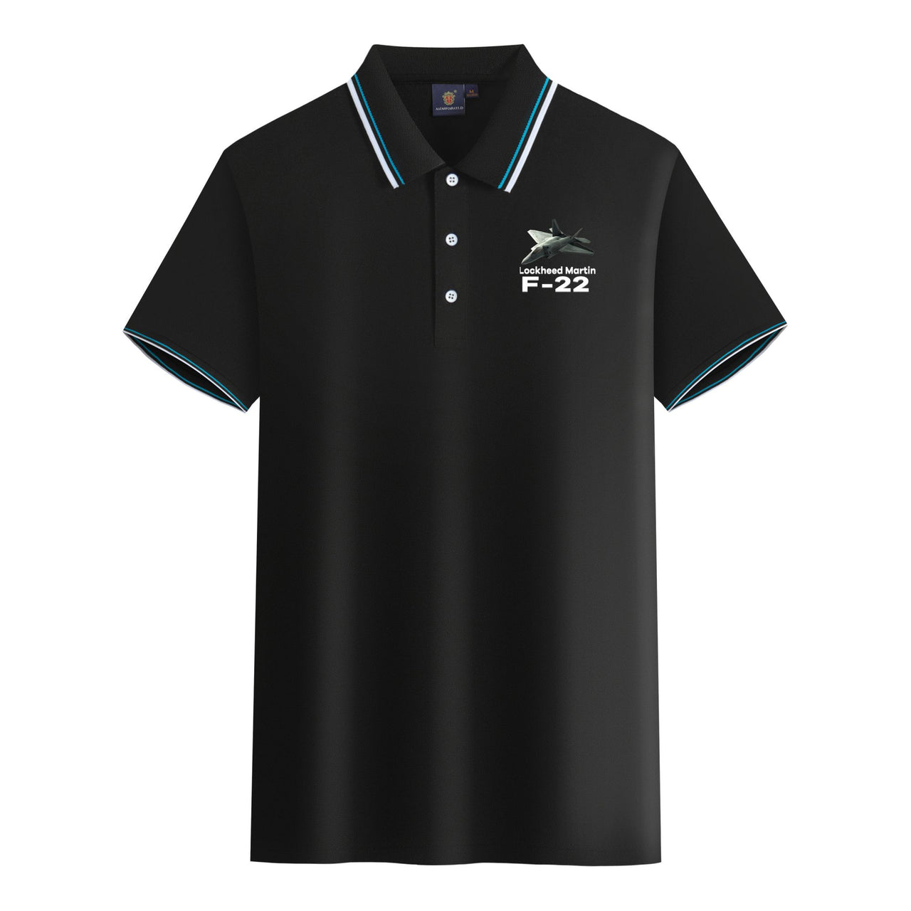 The Lockheed Martin F22 Designed Stylish Polo T-Shirts