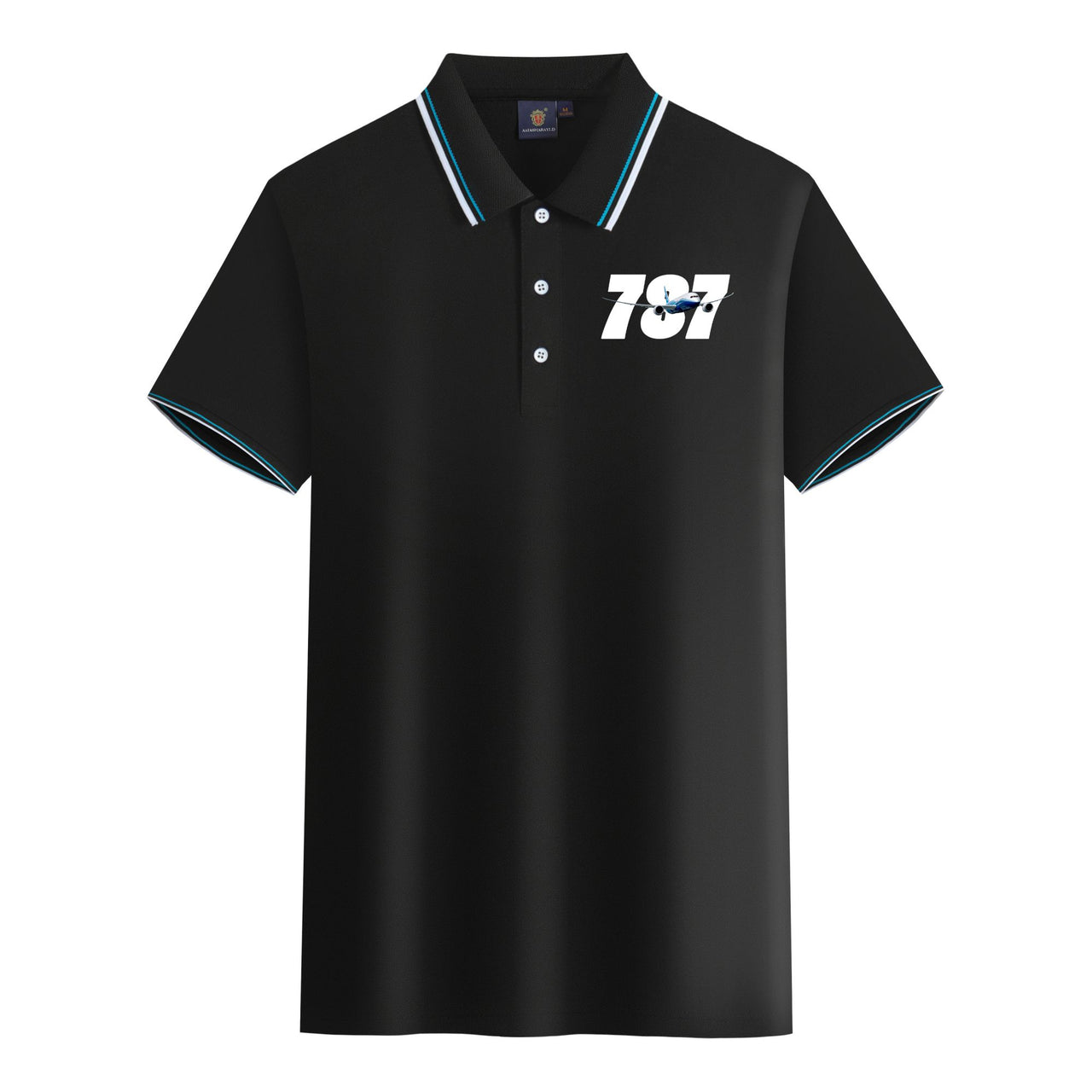 Super Boeing 787 Designed Stylish Polo T-Shirts