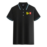 Thumbnail for Flat Colourful 727 Designed Stylish Polo T-Shirts