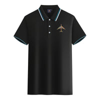 Thumbnail for Colourful Airplane Designed Stylish Polo T-Shirts