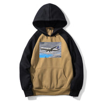 Thumbnail for United Airways Boeing 777 Designed Colourful Hoodies