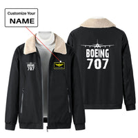 Thumbnail for Boeing 707 & Plane Designed Winter Bomber Jackets