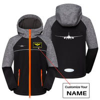 Thumbnail for Boeing 787 Silhouette Designed Children Polar Style Jackets