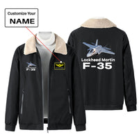 Thumbnail for The Lockheed Martin F35 Designed Winter Bomber Jackets