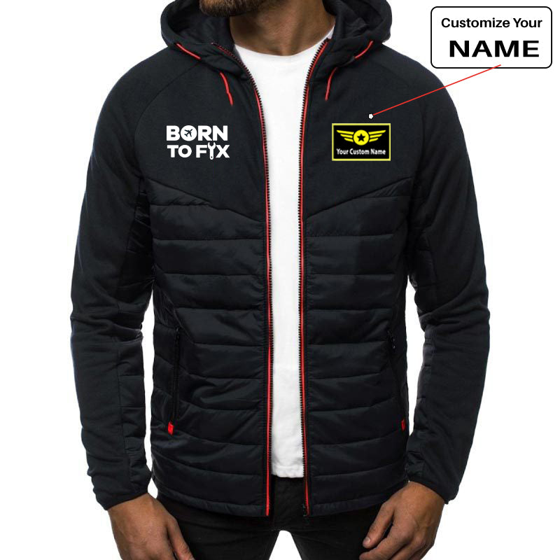 Born To Fix Airplanes Designed Sportive Jackets