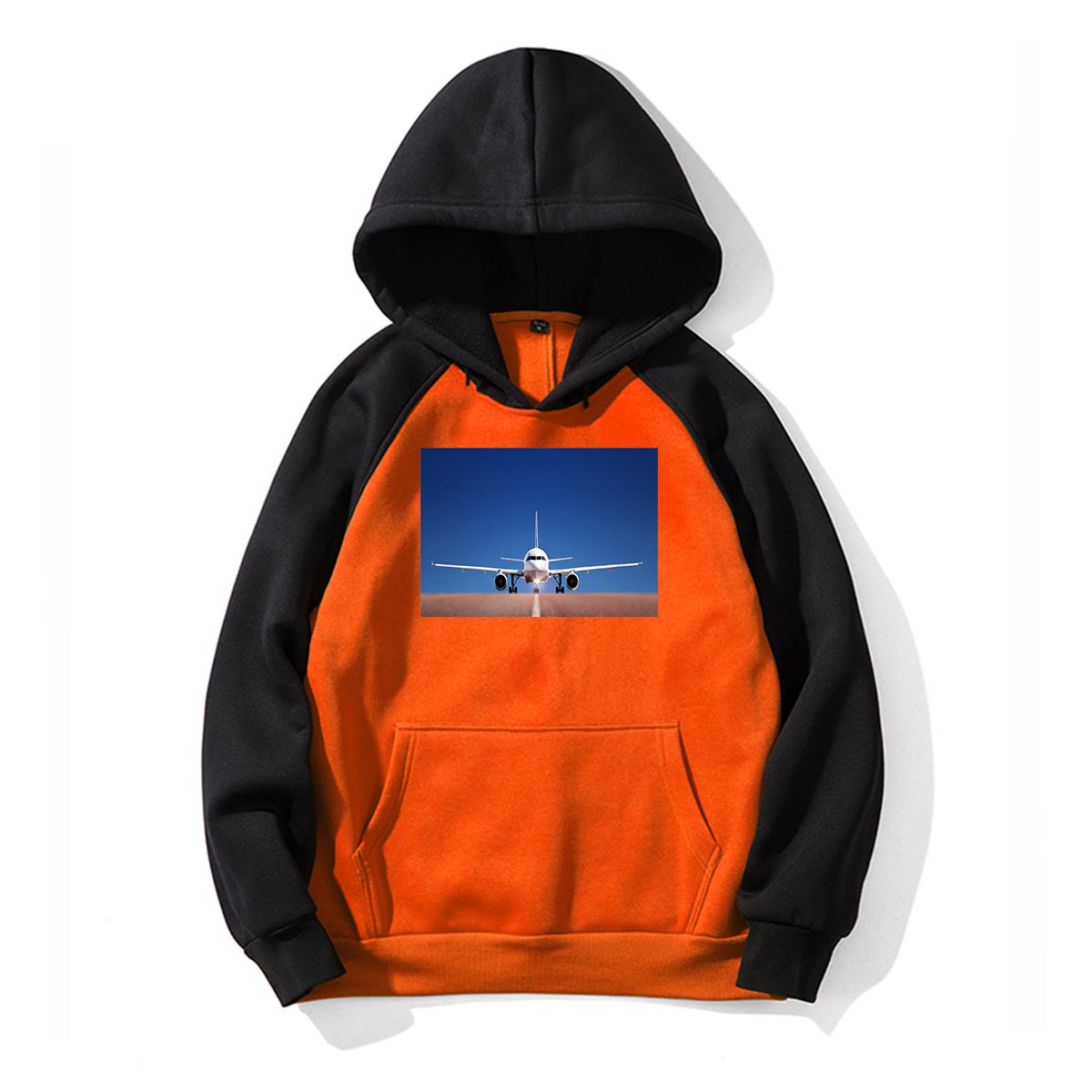 Face to Face with Airbus A320  Designed Colourful Hoodies