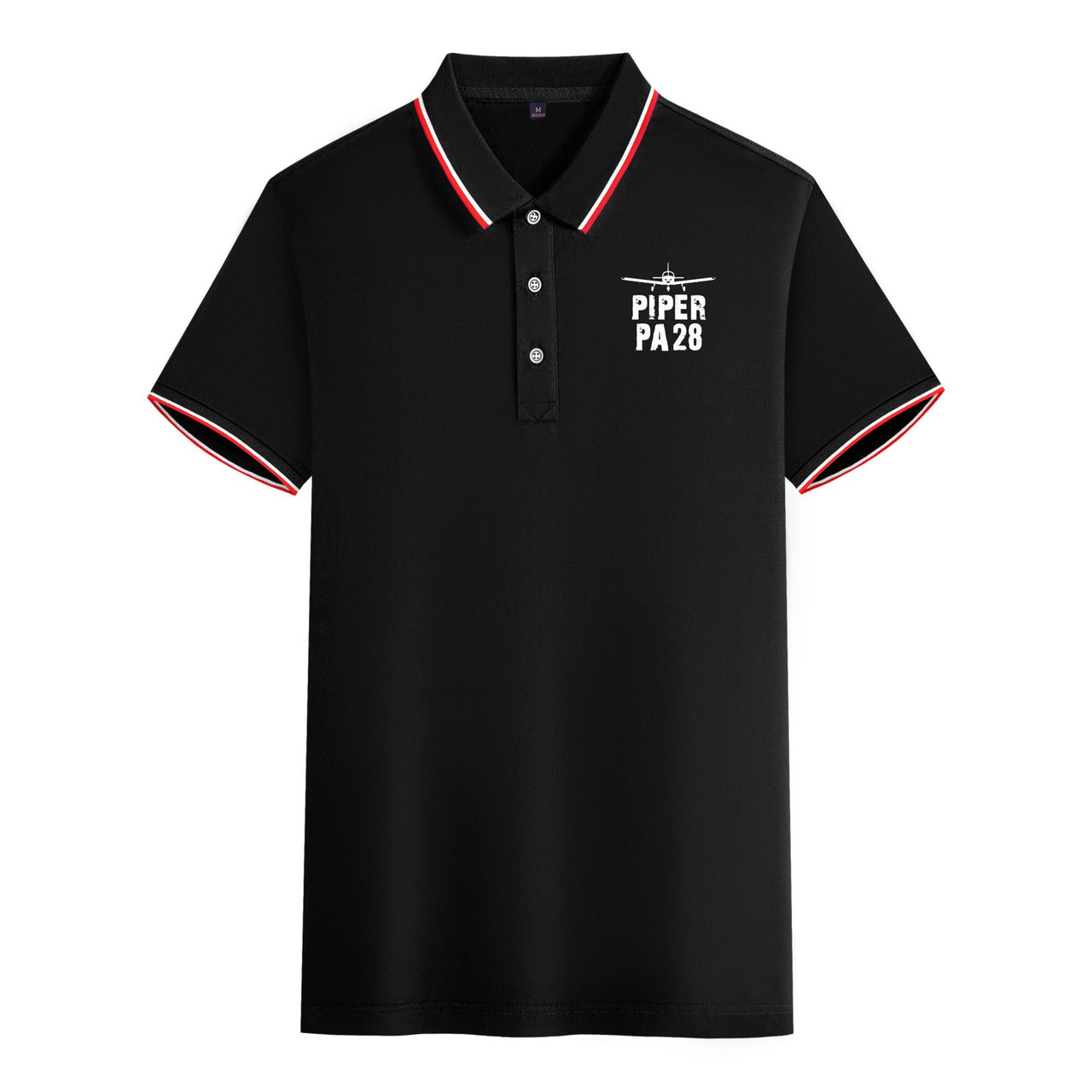 Piper PA28 & Plane Designed Stylish Polo T-Shirts