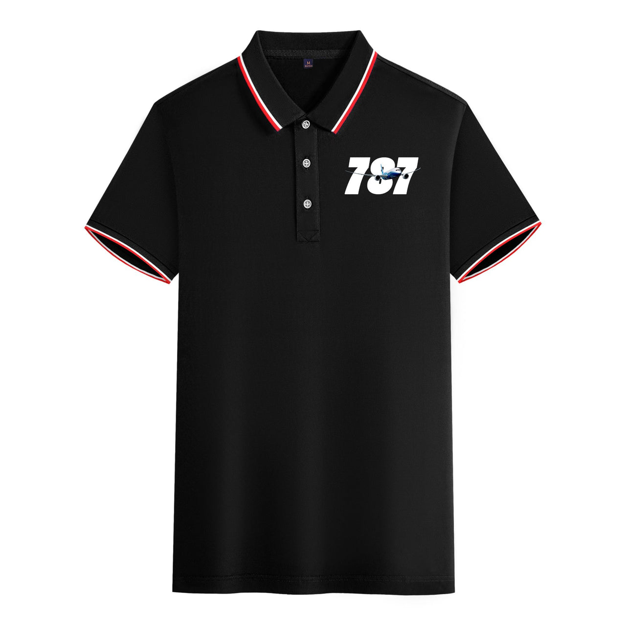 Super Boeing 787 Designed Stylish Polo T-Shirts