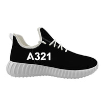 Thumbnail for A321 Flat Text Designed Sport Sneakers & Shoes (WOMEN)