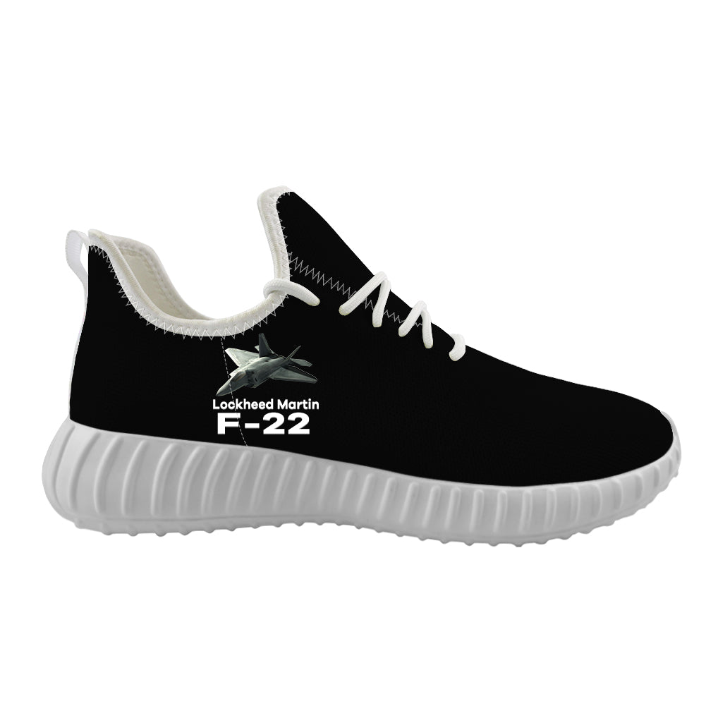 The Lockheed Martin F22 Designed Sport Sneakers Shoes WOMEN