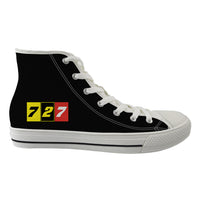 Thumbnail for Flat Colourful 727 Designed Long Canvas Shoes (Women)