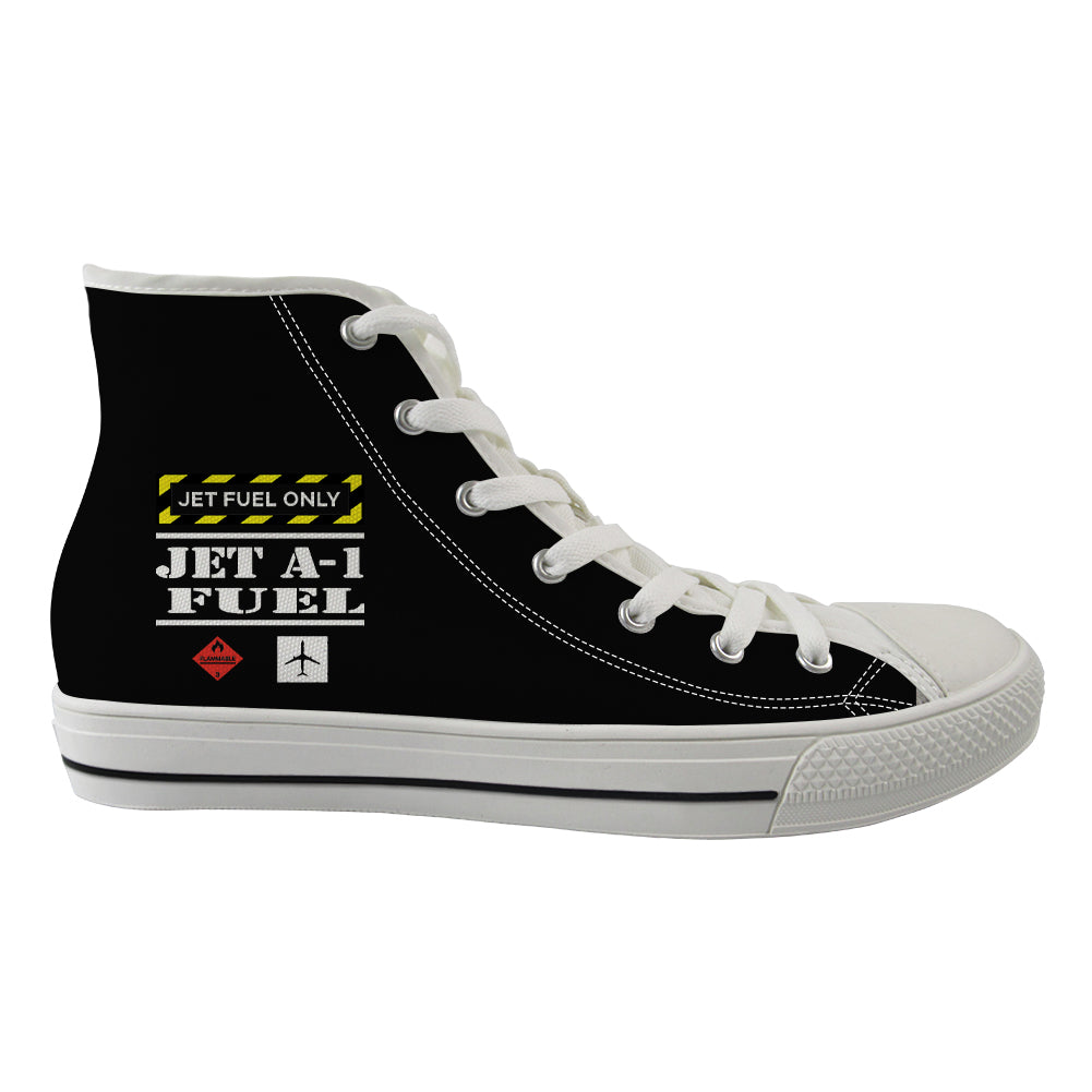 Jet Fuel Only Designed Long Canvas Shoes (Men)