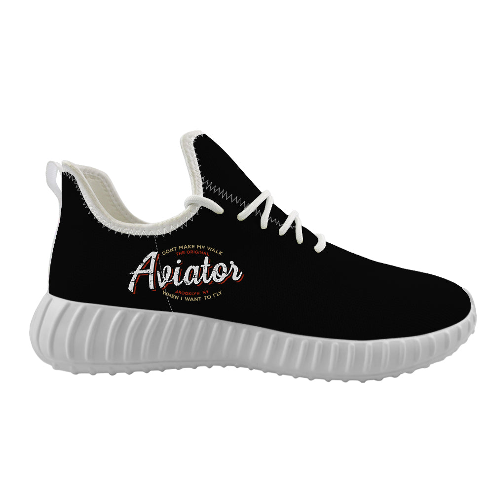 Aviator - Dont Make Me Walk Designed Sport Sneakers & Shoes (MEN)