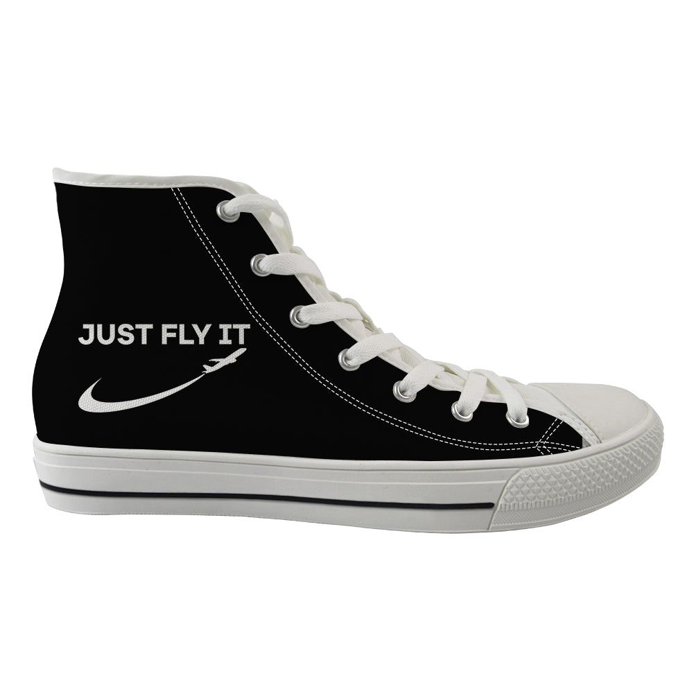 Just Fly It 2 Designed Long Canvas Shoes (Men)