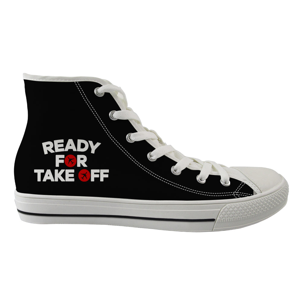 Ready For Takeoff Designed Long Canvas Shoes (Men)