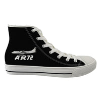 Thumbnail for The ATR72 Designed Long Canvas Shoes (Men)