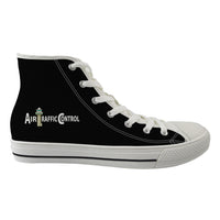 Thumbnail for Air Traffic Control Designed Long Canvas Shoes (Men)