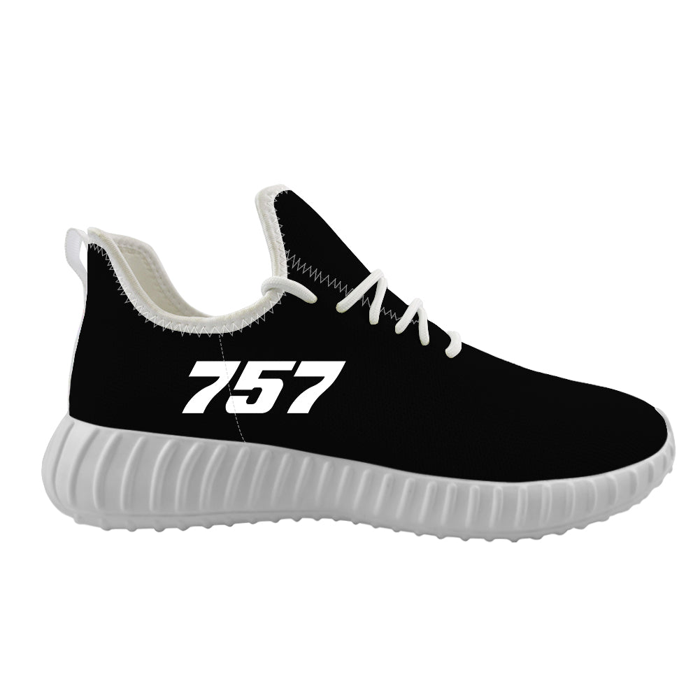 757 Flat Text Designed Sport Sneakers & Shoes (WOMEN)