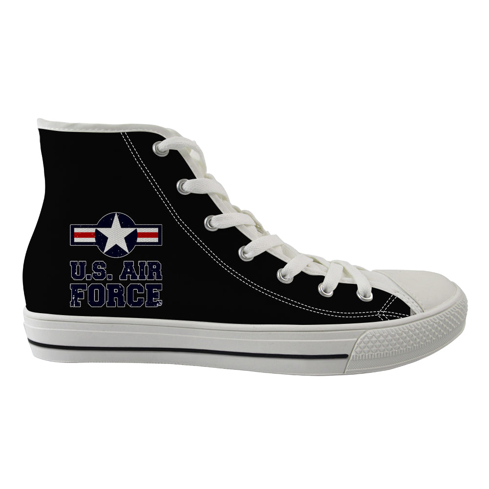 US Air Force Designed Long Canvas Shoes (Men)